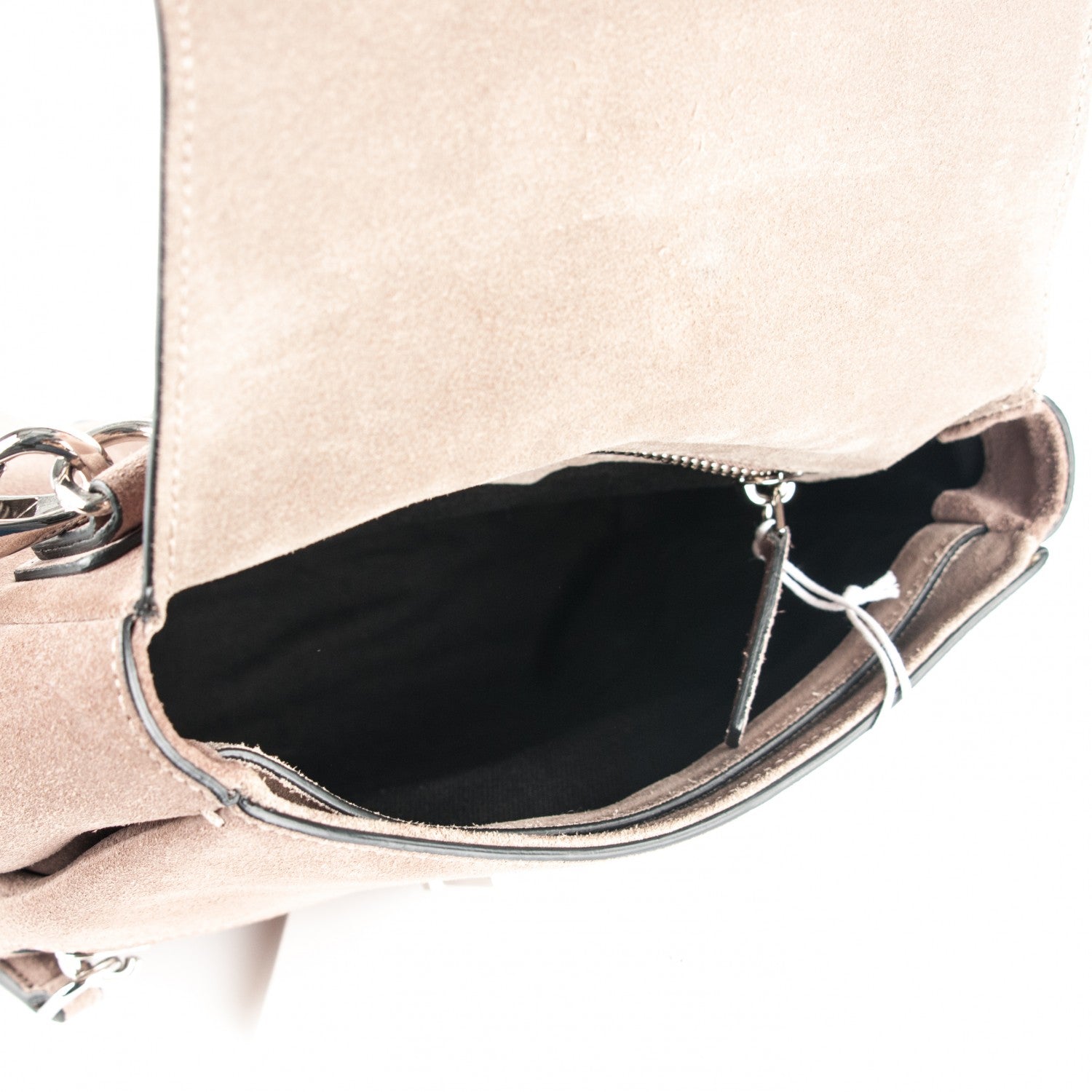 Givenchy Suede Mini Pandora Pure Flap Bag Taupe 5 of 7
