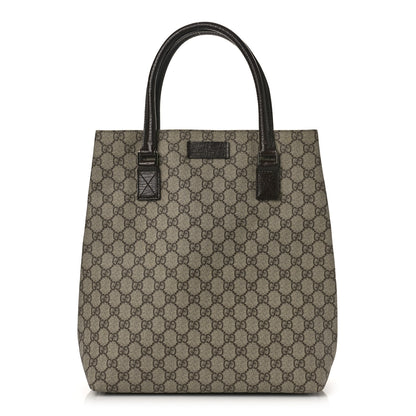 Gucci GG Plus Monogram Vertical Tote Dark Brown 1 of 10