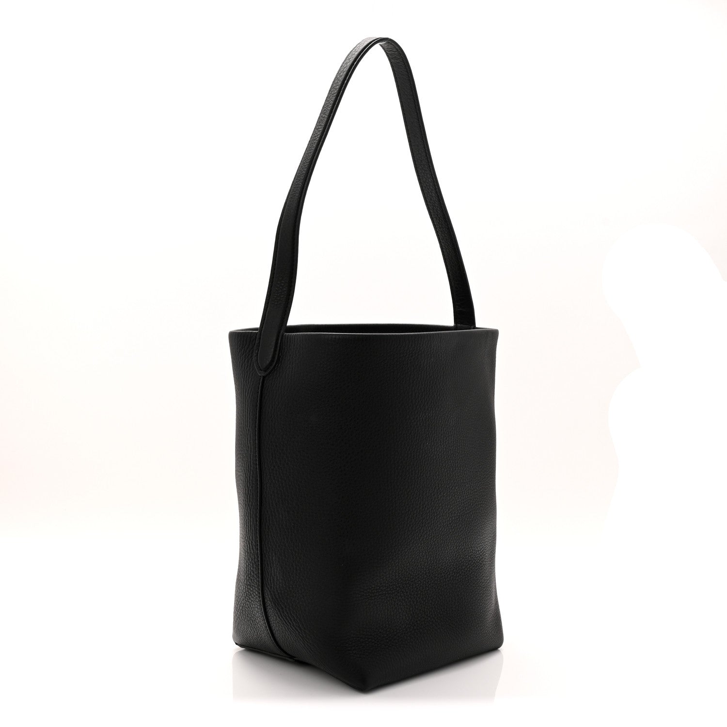 The Row Grained Calfskin Medium N/S Park Tote Black 3 of 10