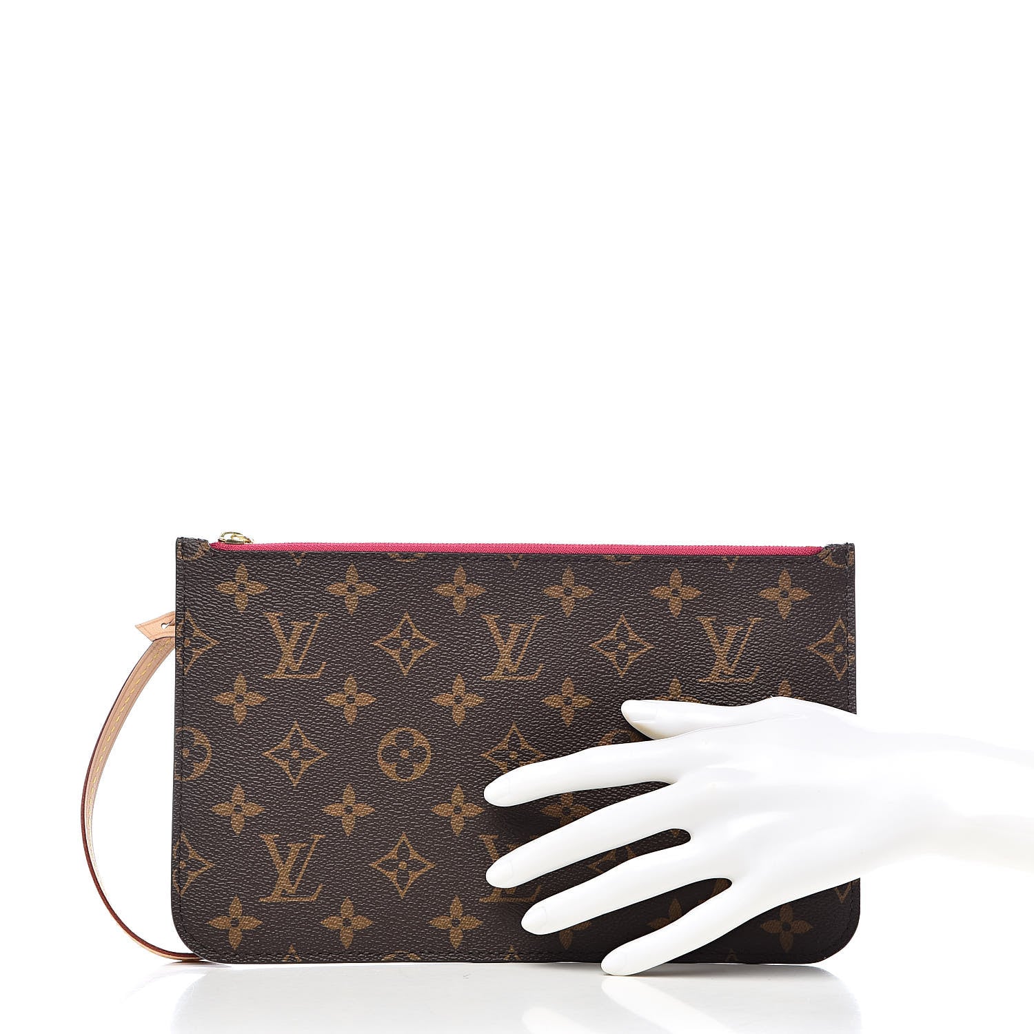 Louis Vuitton Monogram Neverfull MM GM Pochette Pivoine 2 of 8