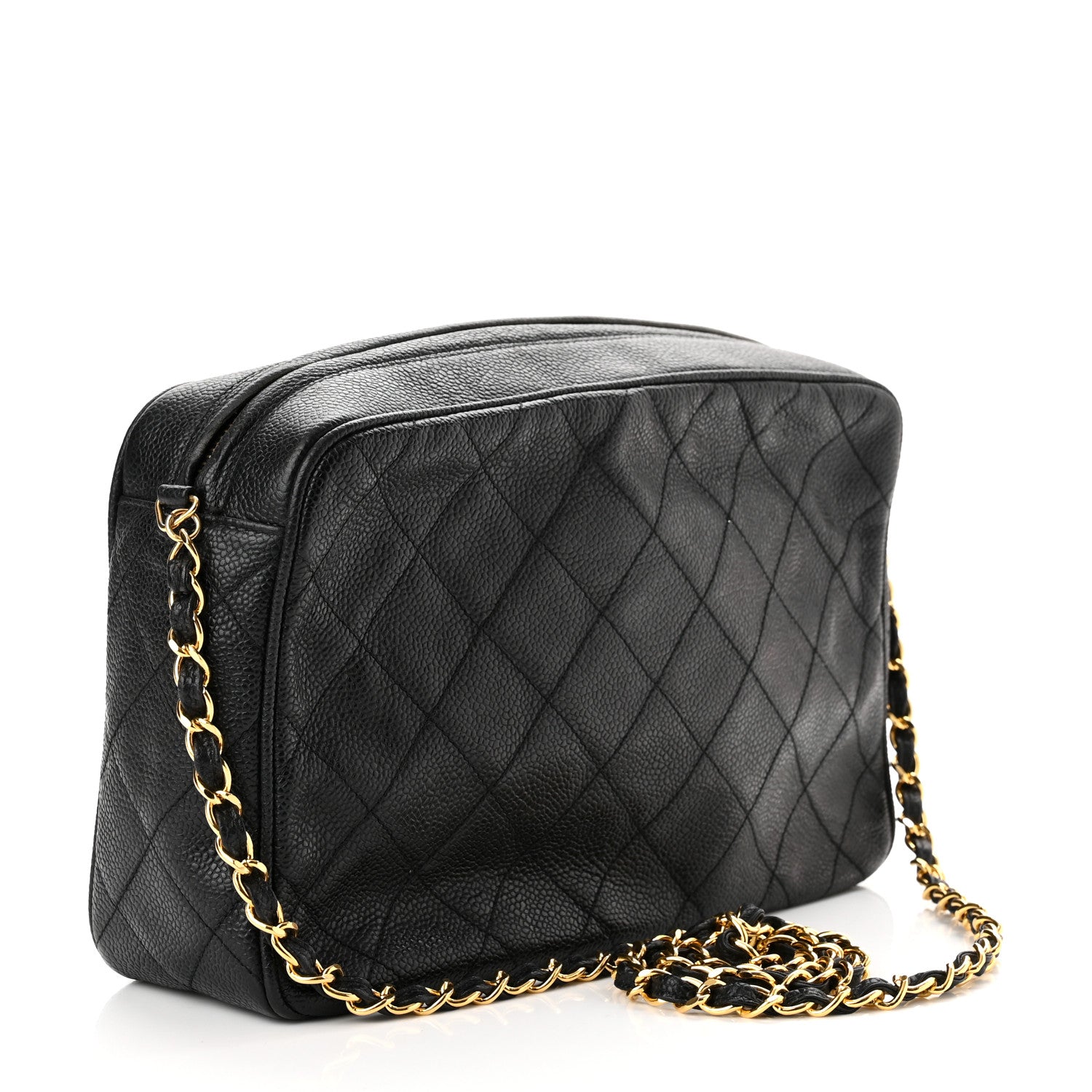 Chanel Caviar Quilted Camera Case Black 2 of 11