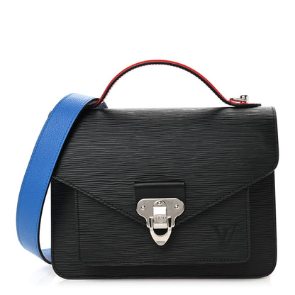 Louis Vuitton Epi Neo Monceau Black Coquelicot Blue Roi Safran 1 of 11