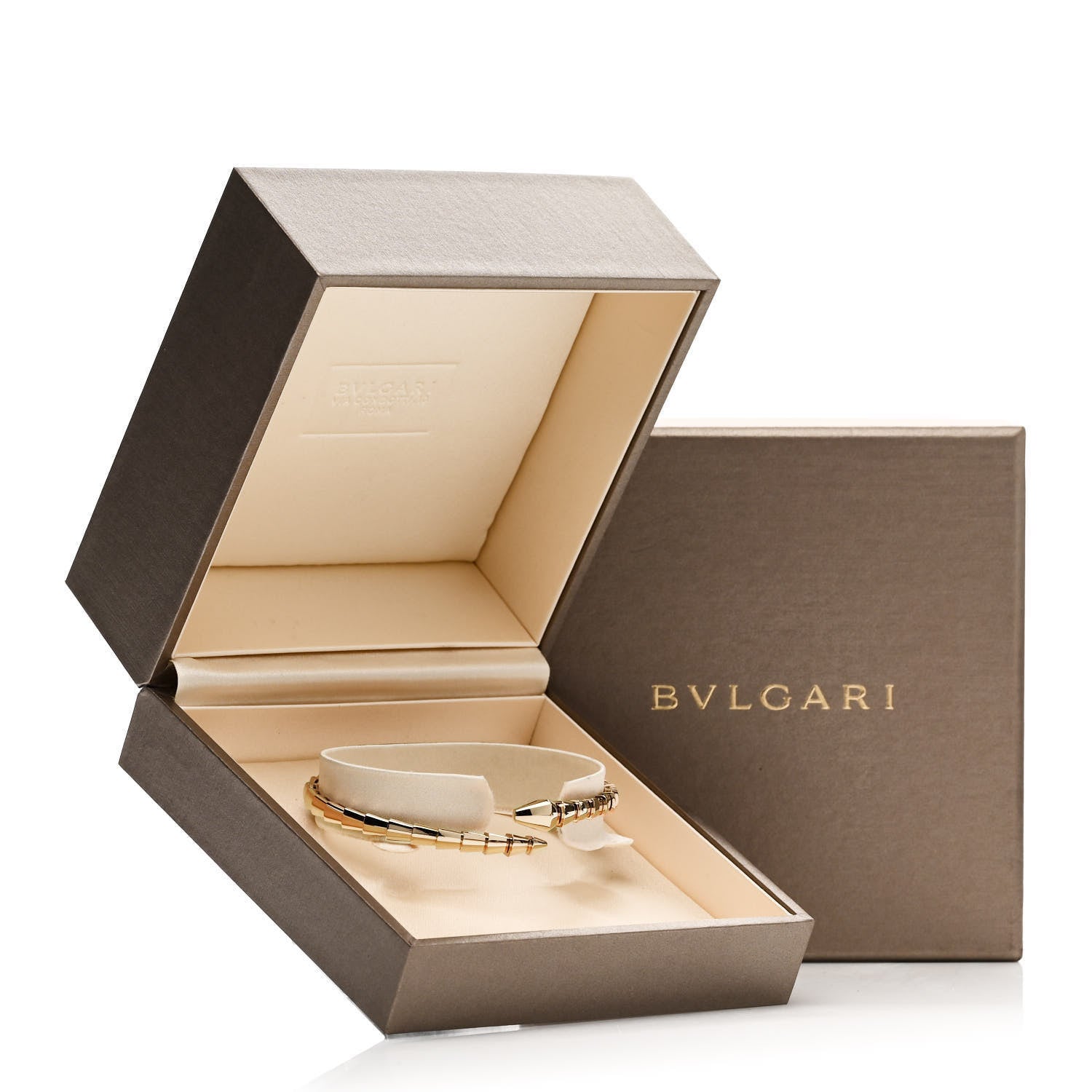 Bulgari 18K Yellow Gold Serpenti Viper Bracelet S 5 of 5