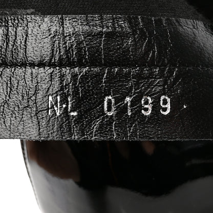 Louis Vuitton Patent Silhouette Ankle Boots 35 Black 8 of 12
