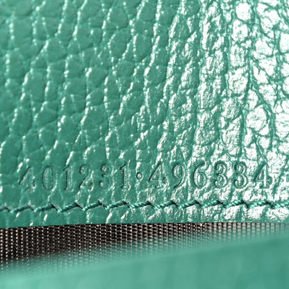 Gucci Calfskin Mini Dionysus Chain Wallet Emerald 7 of 11