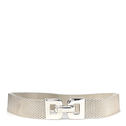 Tiffany Sterling Silver Somerset Mesh Buckle Bracelet 1 of 5