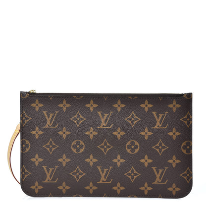 Louis Vuitton Monogram Neverfull MM GM Pochette 1 of 9