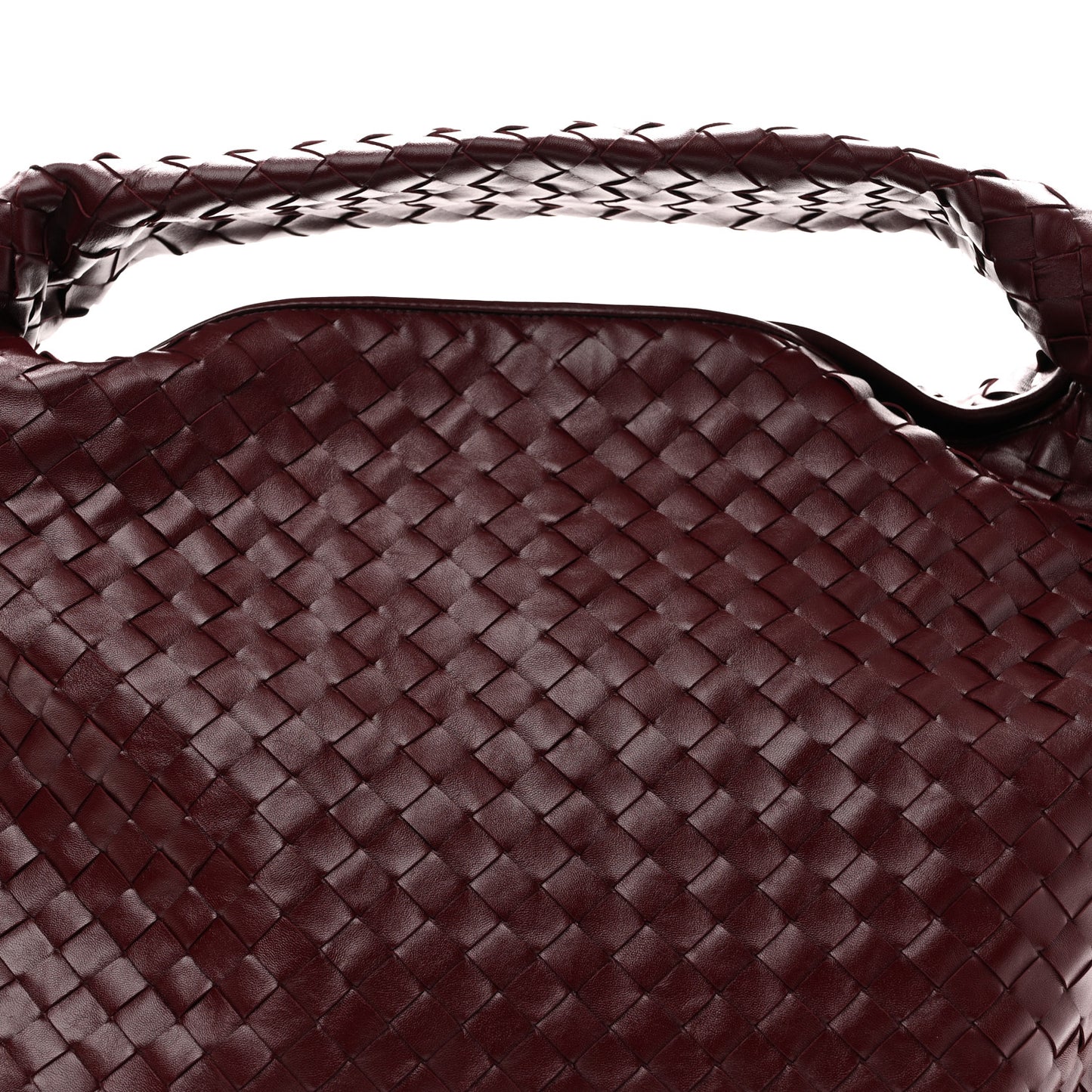 Calfskin Intrecciato Large Hop Barolo