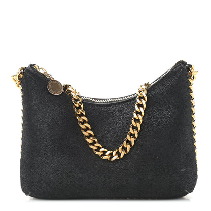 Stella McCartney Shaggy Deer Mini Chain Shoulder Bag Black 1 of 9