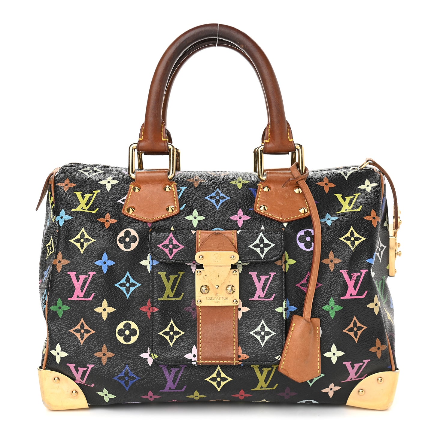 Monogram Multicolor Speedy 30 Black