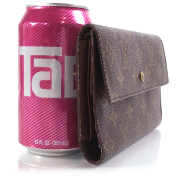 Vintage Monogram Porte Tresor International