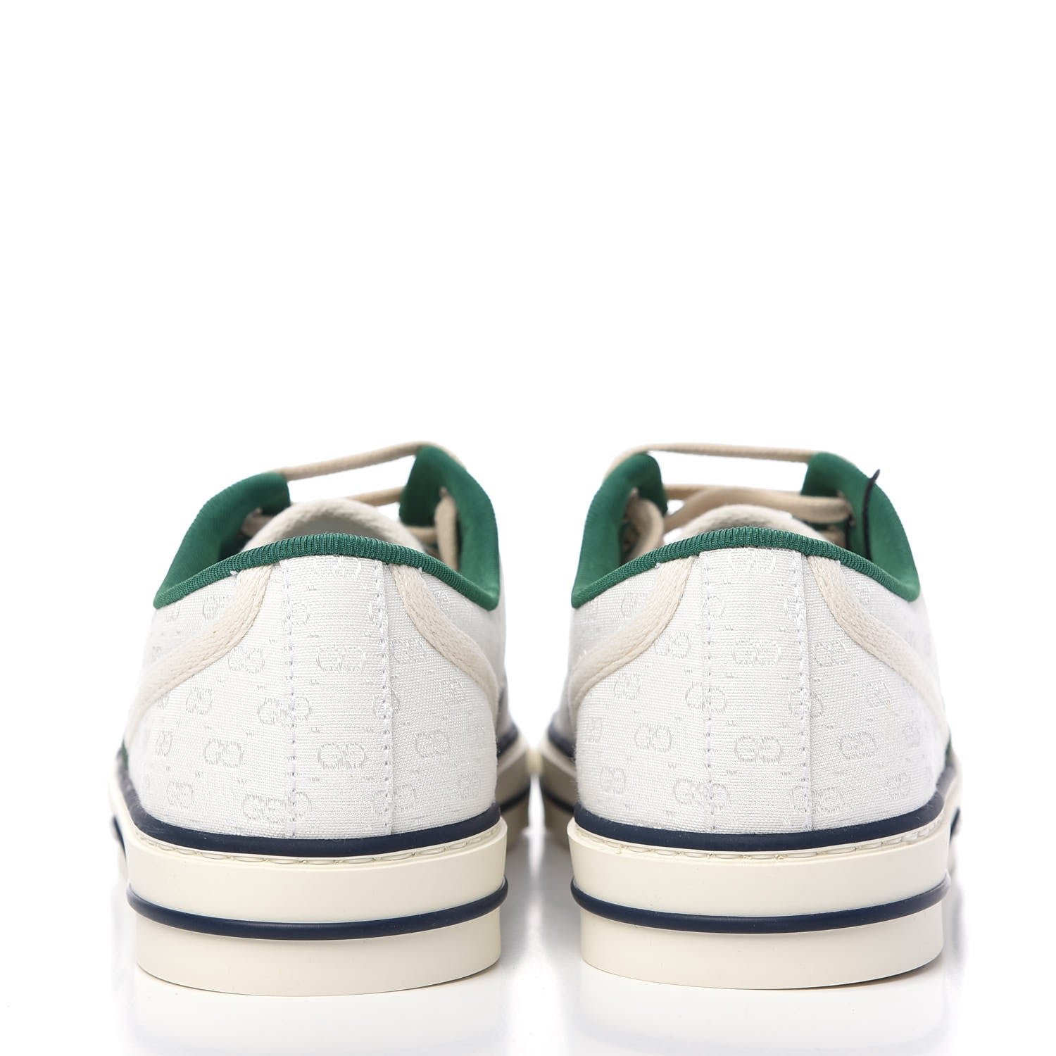 Gucci Canvas Web Womens GG Mignon Sneakers 39 White 7 of 10