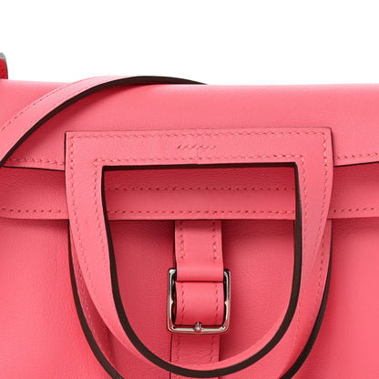 Hermes Swift Mini Halzan 22 Rose Azalee 8 of 13