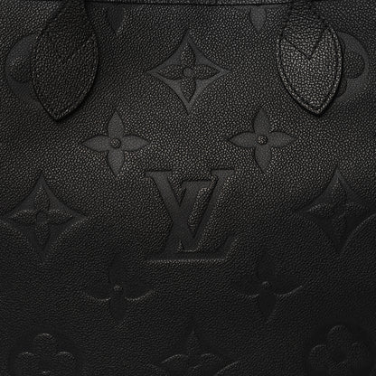 Louis Vuitton Empreinte Monogram Giant Neverfull MM Black 9 of 11