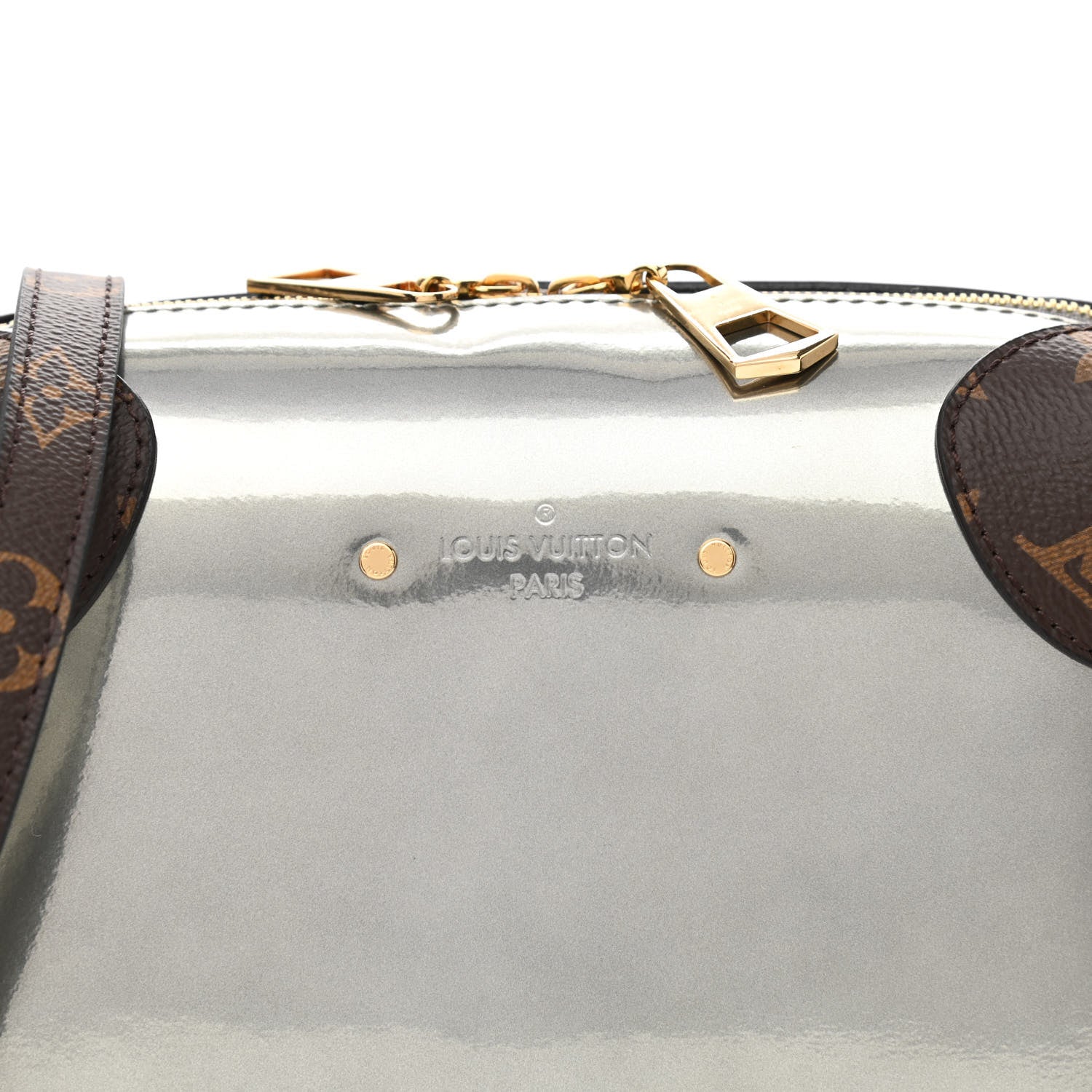 Louis Vuitton Patent Miroir Venice Gris Metal 7 of 9