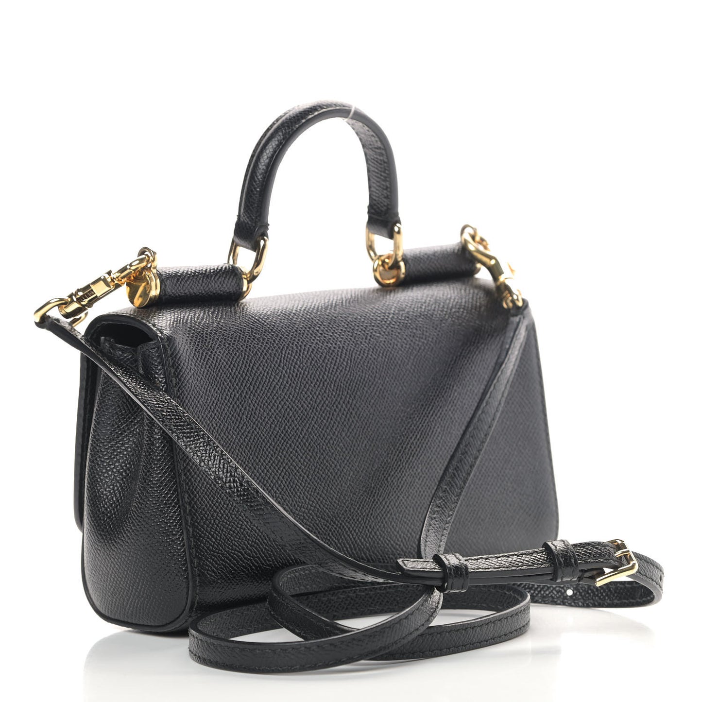 Dauphine Mini Von Bag Black