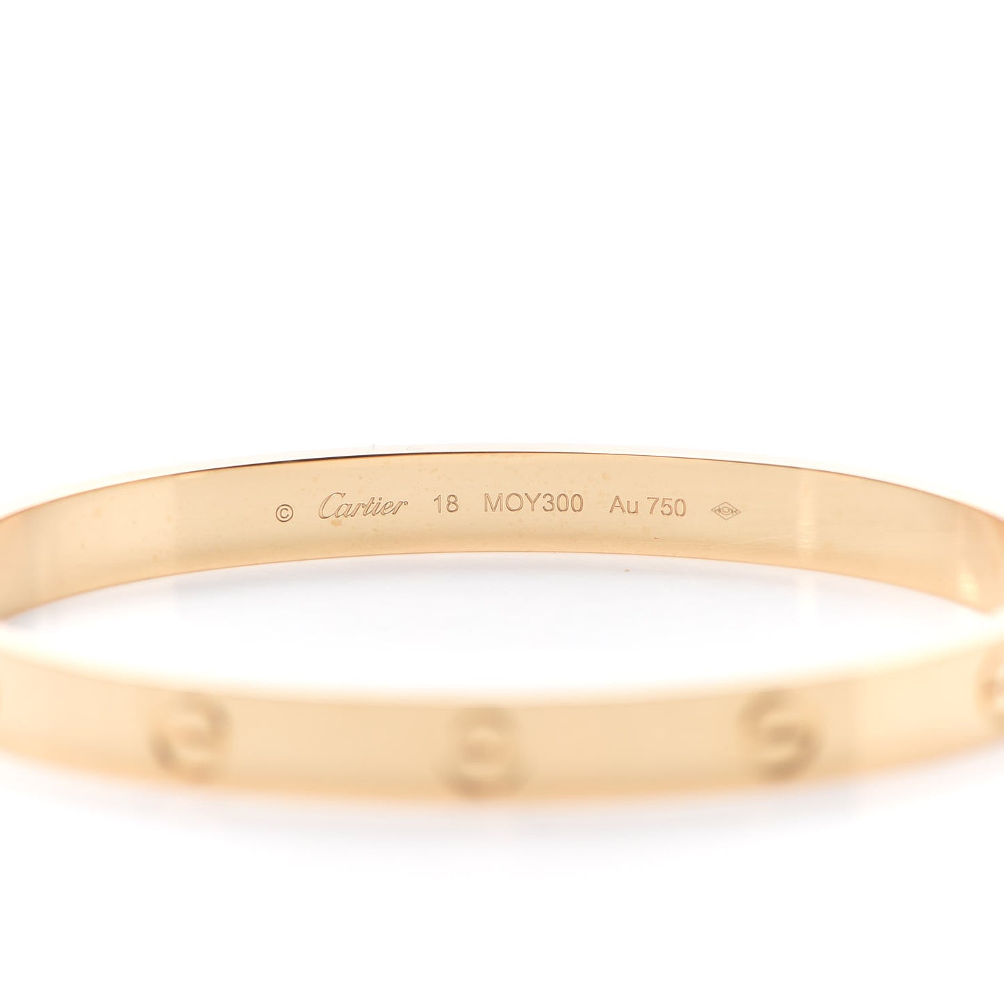 18K Yellow Gold LOVE Bracelet 18