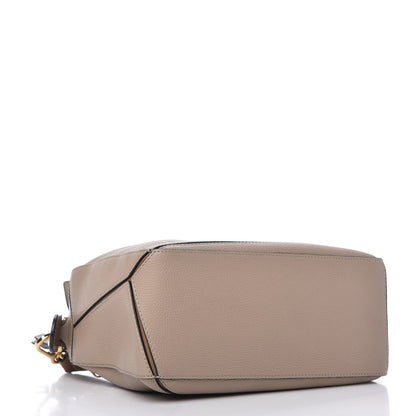 Loewe Grained Calfskin Small Puzzle Bag Sand Mink 4 of 9