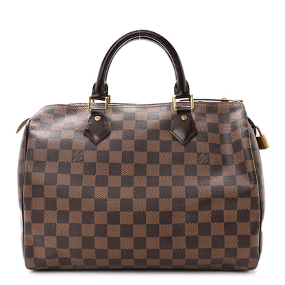 Louis Vuitton Damier Ebene Speedy 30 1 of 11
