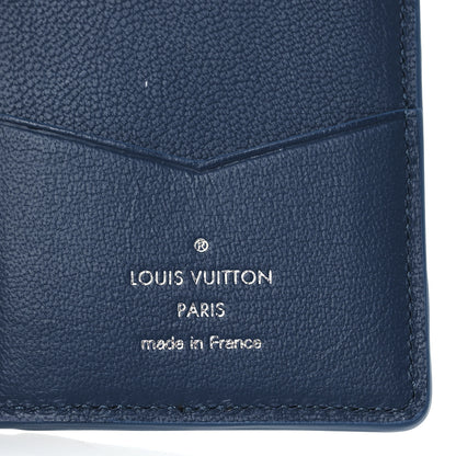 Louis Vuitton Ostrich Pocket Organizer Bleu Atlantique 6 of 6