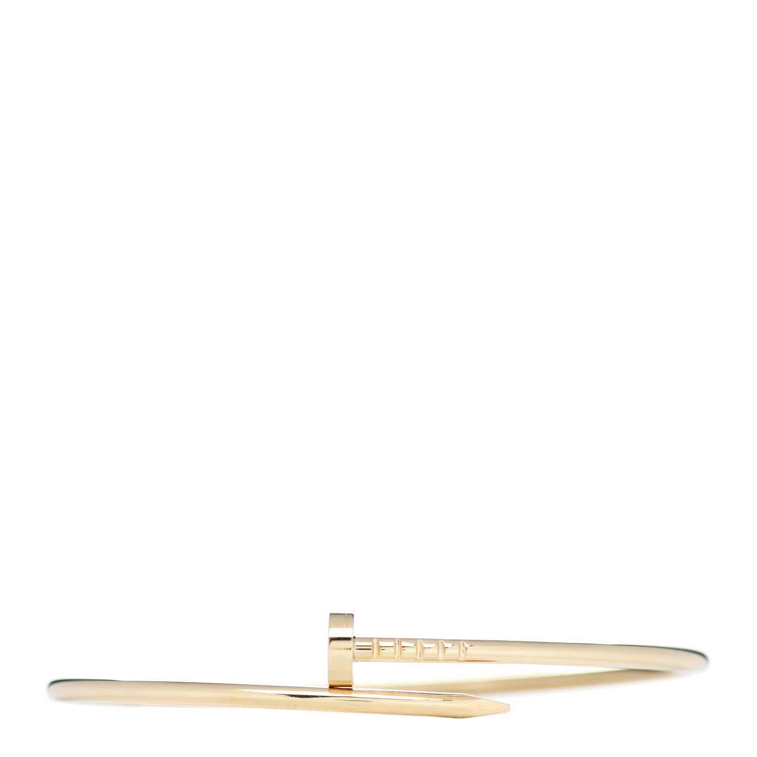Cartier 18K Yellow Gold Small Juste Un Clou Bracelet 18 1 of 5