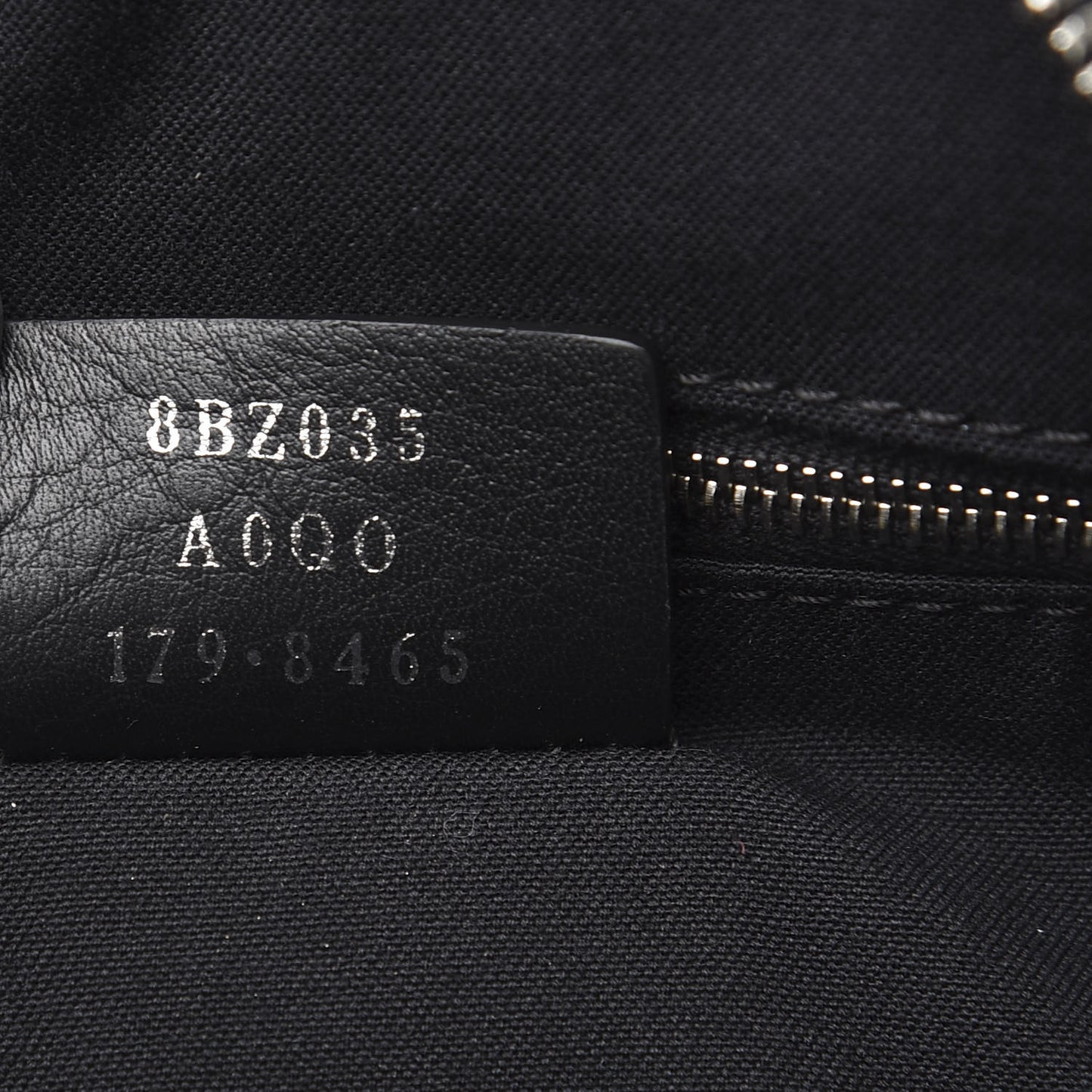 Vitello Nylon Studded Backpack Black