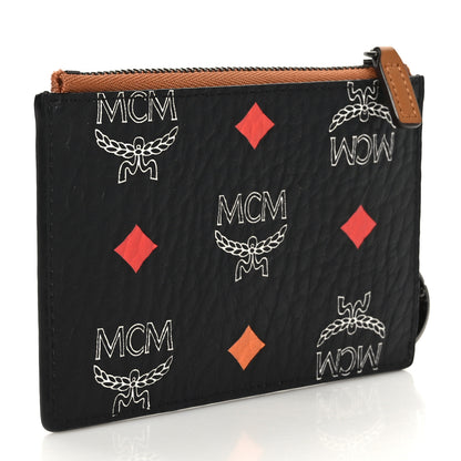MCM Visetos Key Pouch Spectrum Diamond Black 3 of 6