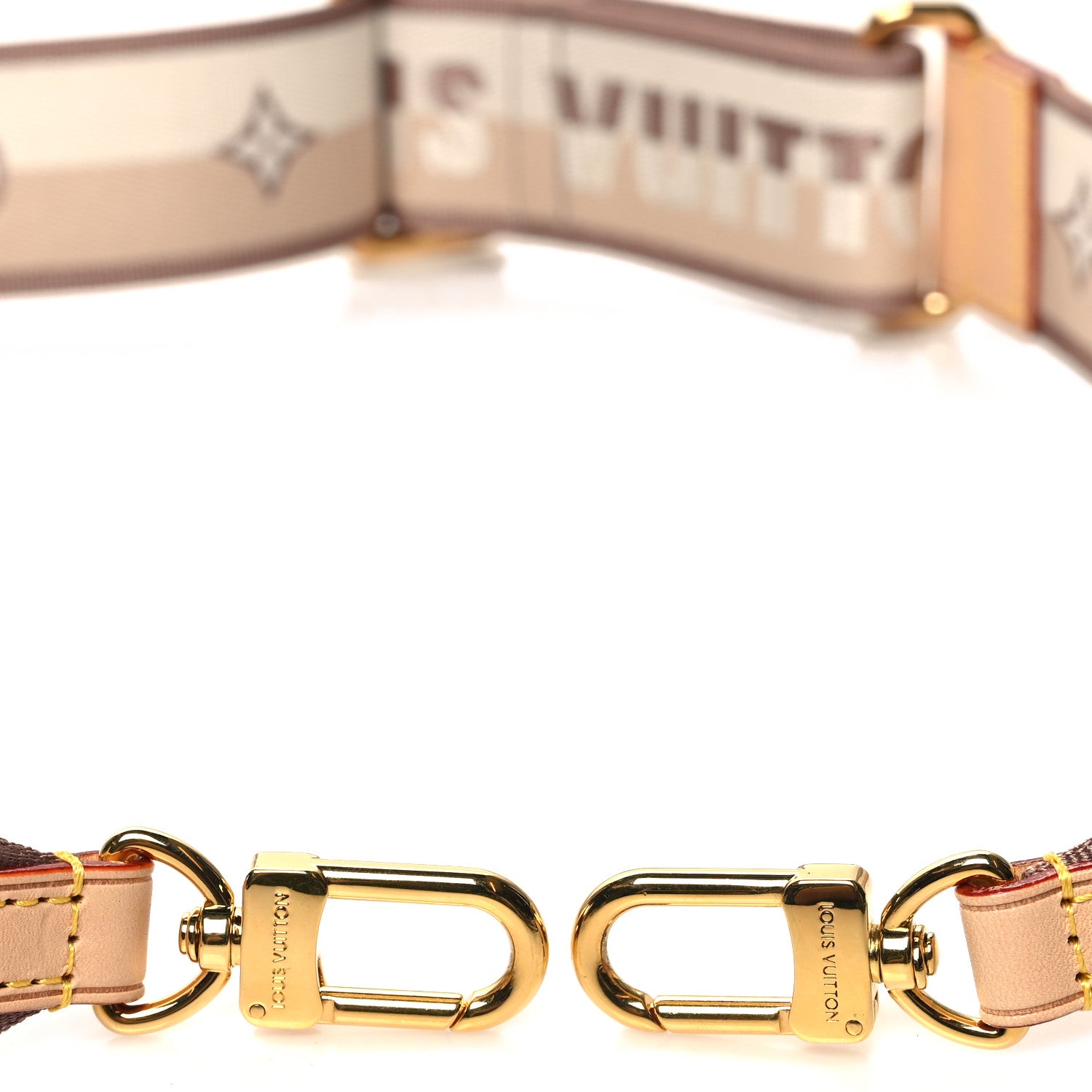 Louis Vuitton Jacquard Speedy Bandouliere 20 Shoulder Strap Beige 3 of 3