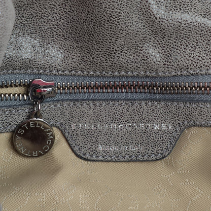 Stella McCartney Shaggy Deer Falabella Fold Over Tote Grey 6 of 7