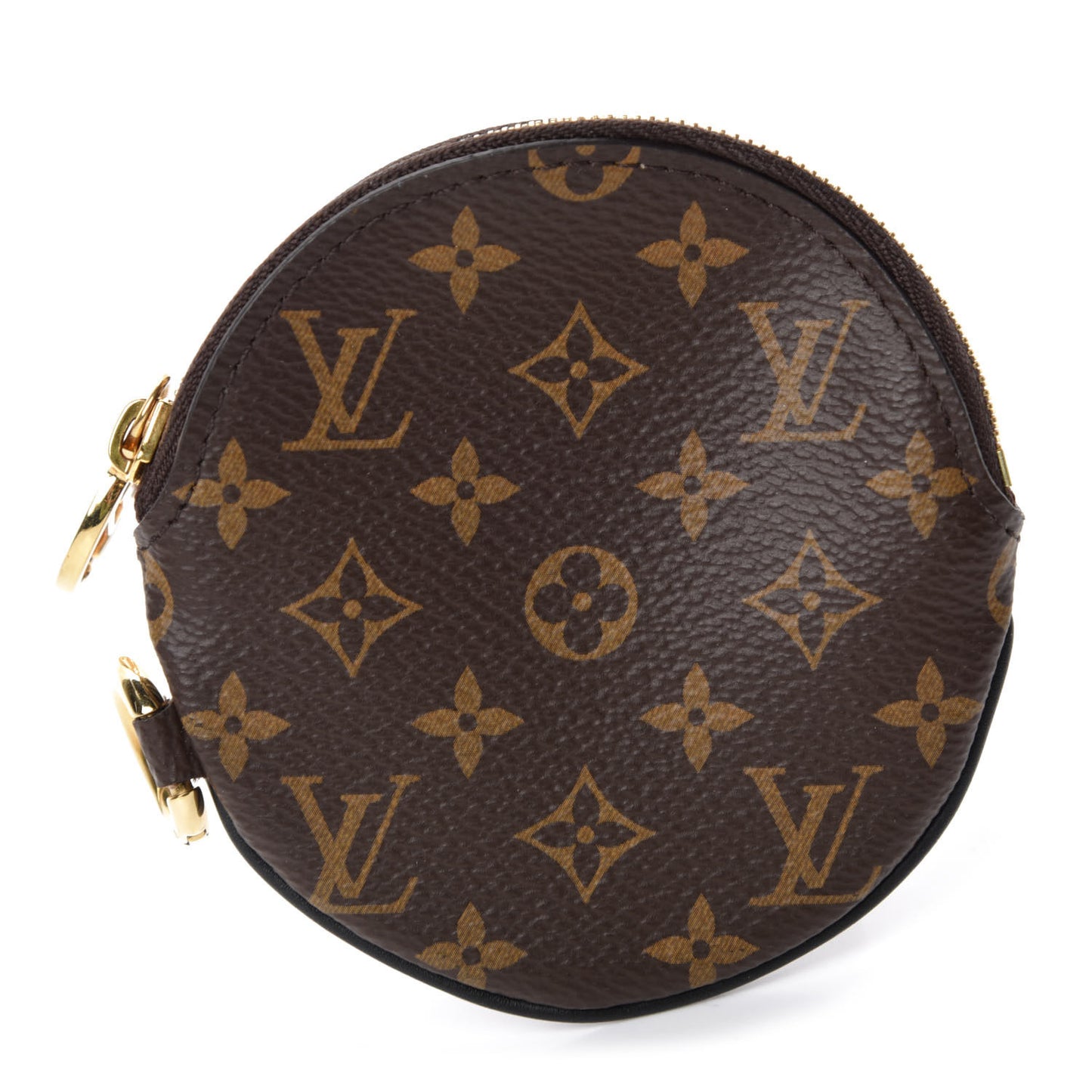 Mini Monogram Trio Pouch Round Coin Purse