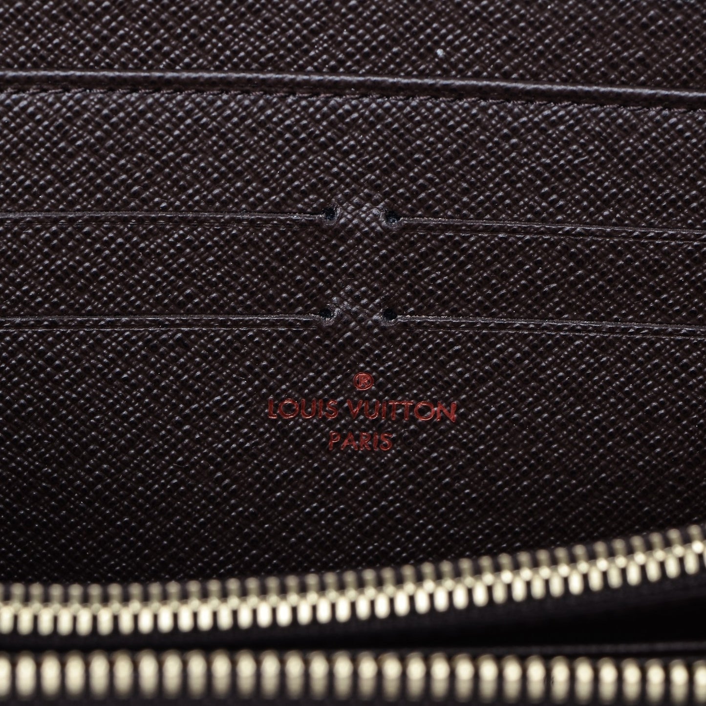Damier Ebene Zippy Wallet