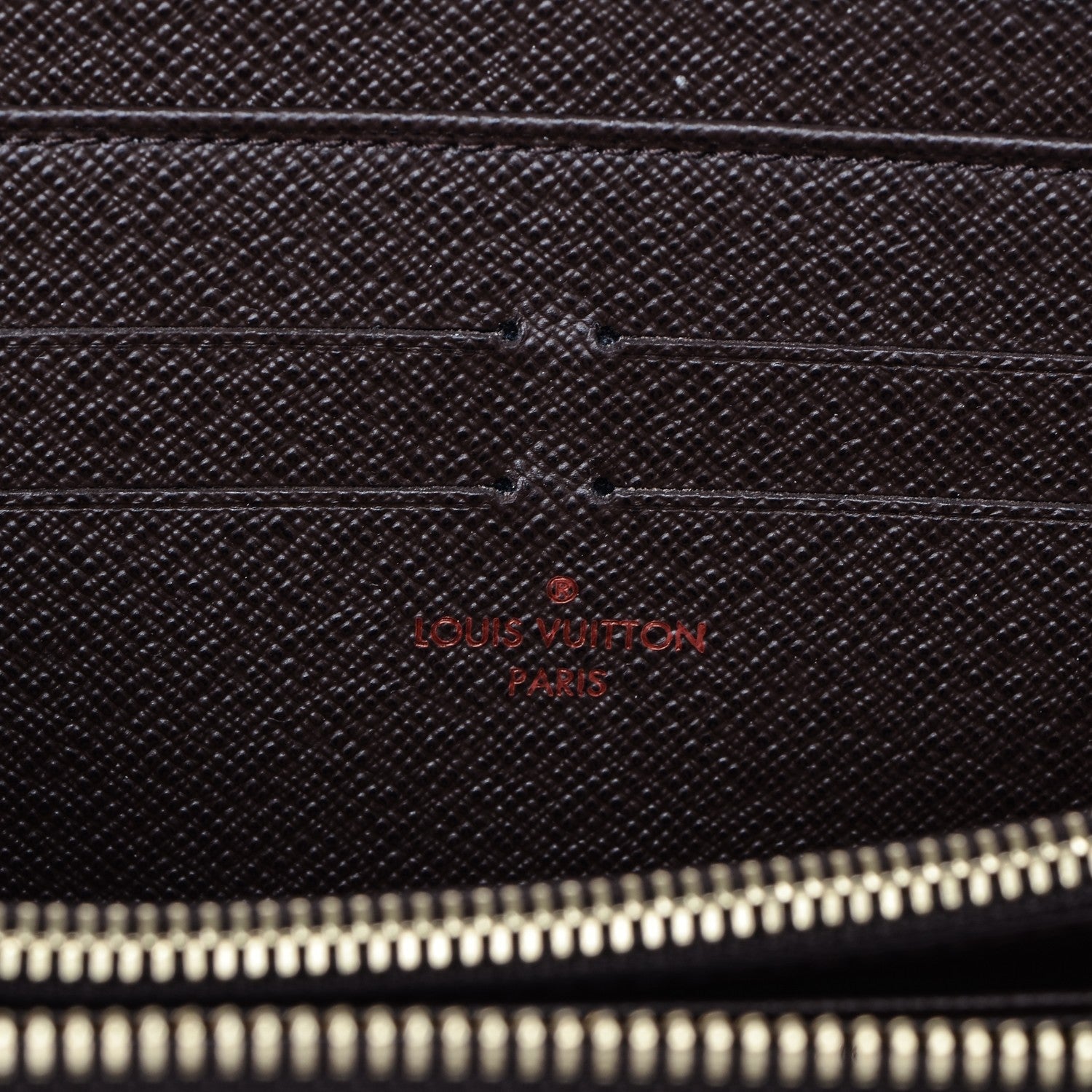 Louis Vuitton Damier Ebene Zippy Wallet 6 of 7