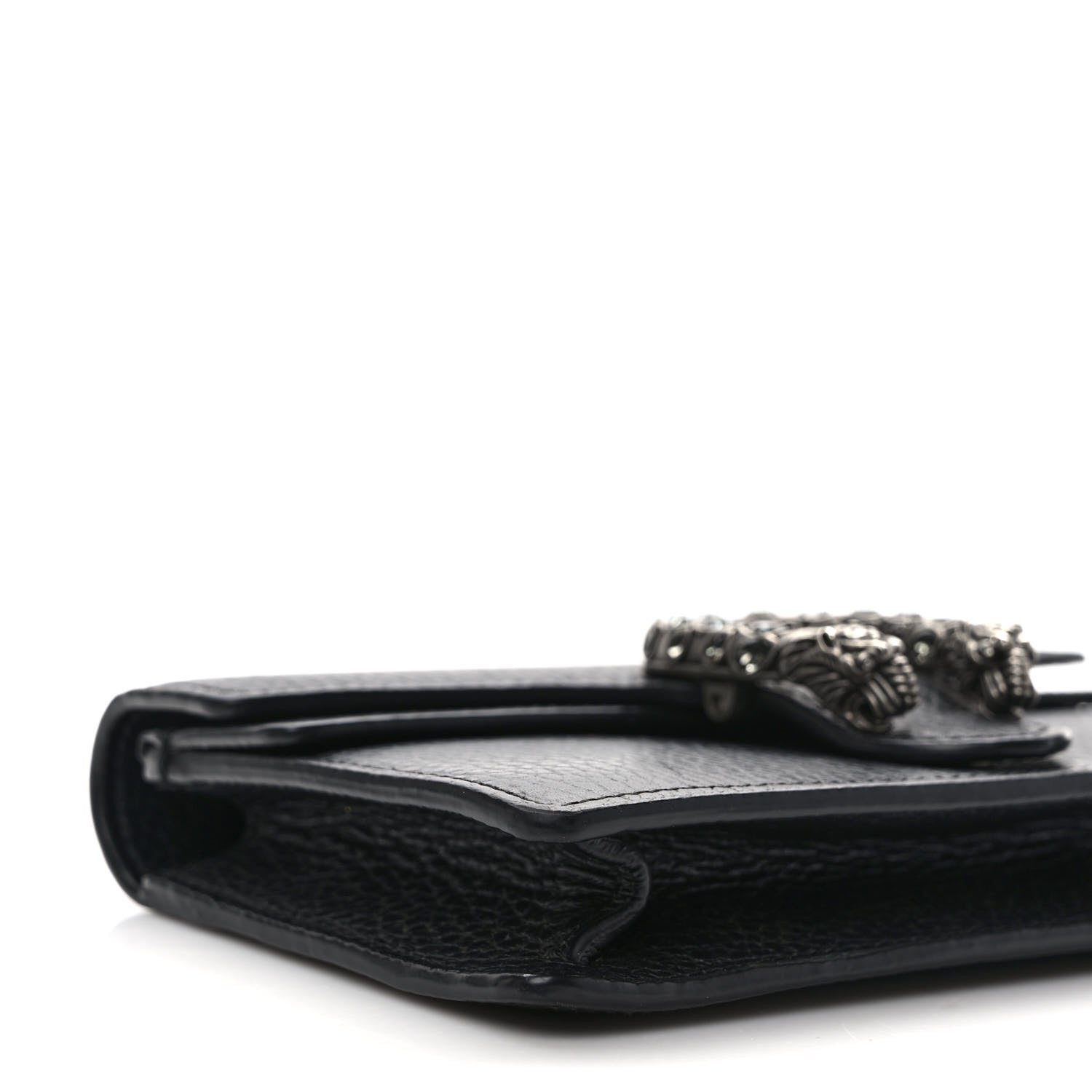 Gucci Calfskin Super Mini Dionysus Shoulder Bag Black 7 of 10