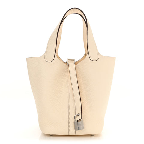 Taurillon Clemence Picotin Lock 18 PM Nata