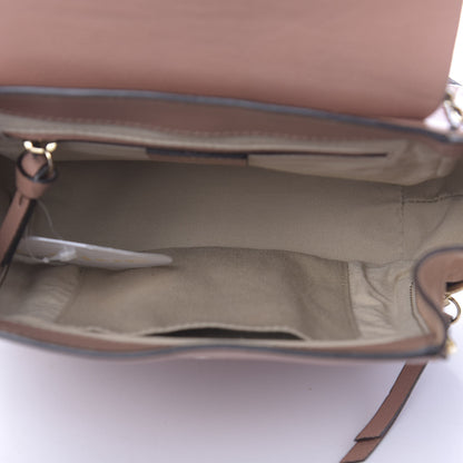 Chloe Suede Calfskin Small Faye Backpack Nougat 4 of 9