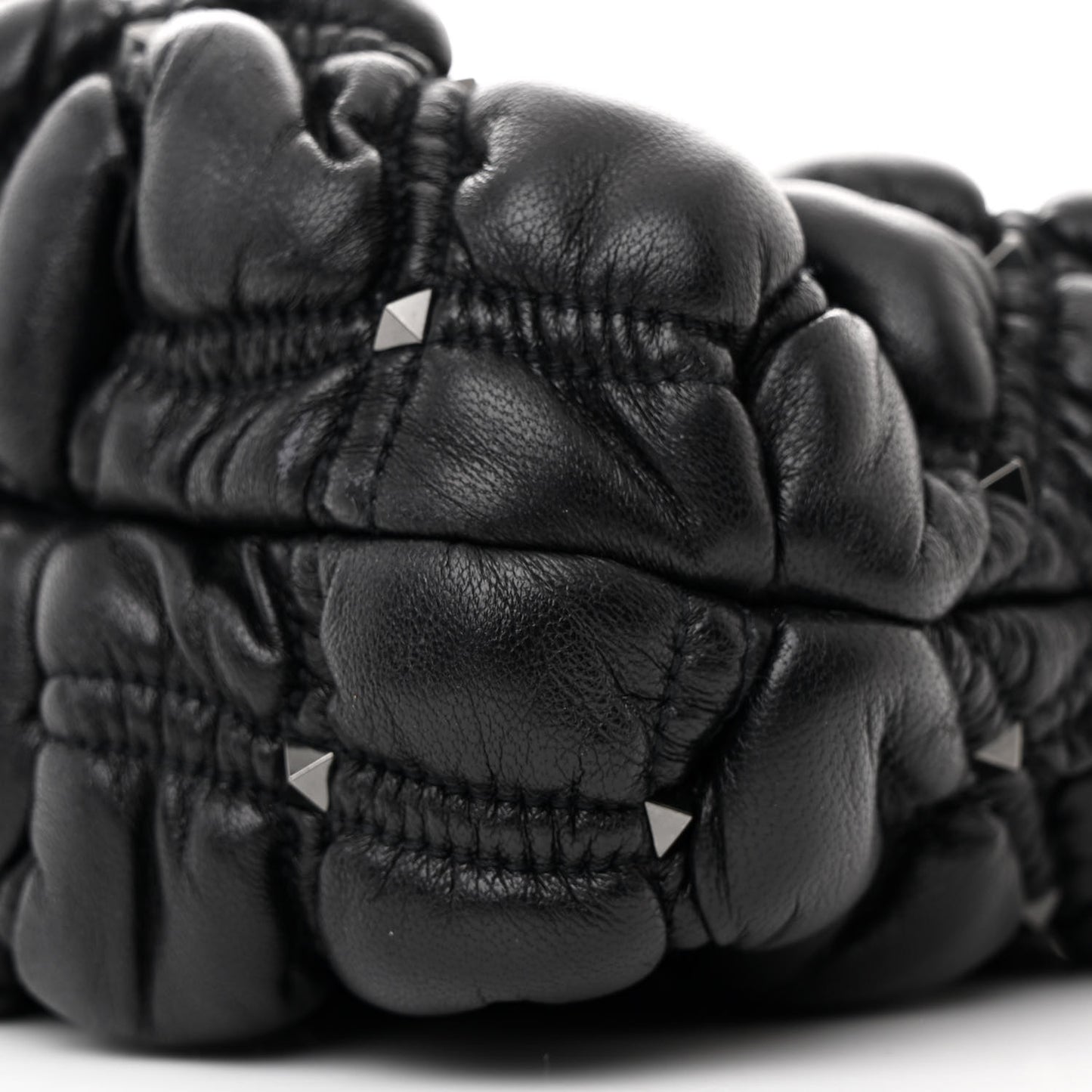 Nappa Spikeme Clutch Black