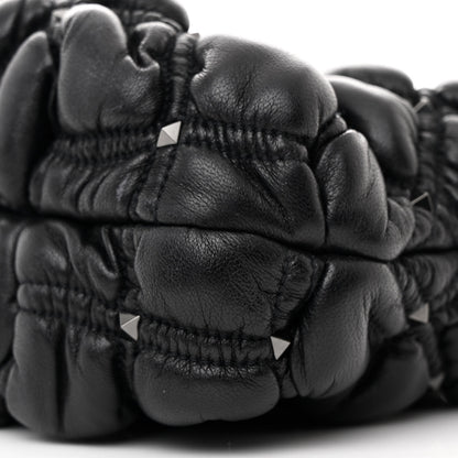 Valentino Garavani Nappa Spikeme Clutch Black 9 of 9