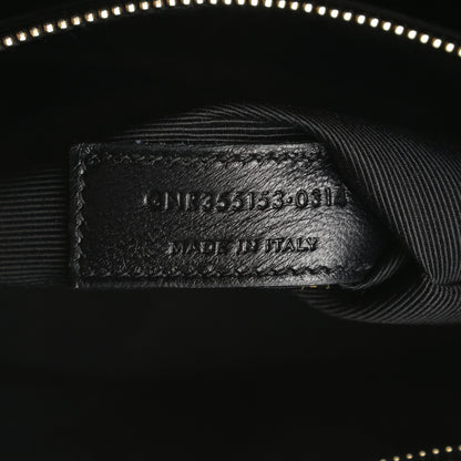 Saint Laurent Grained Calfskin Small Sac De Jour Black 7 of 14