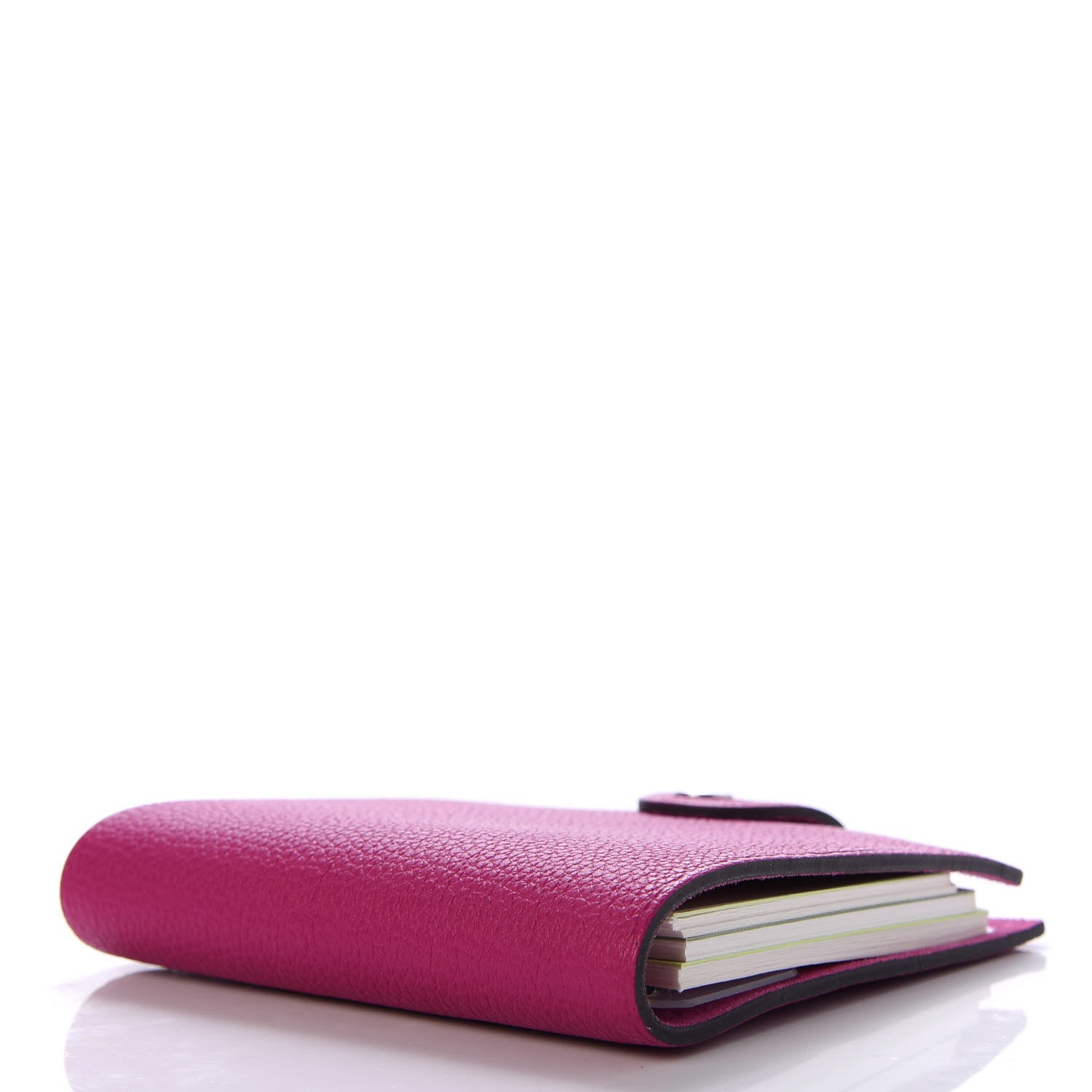 Hermes Togo Ulysse PM Agenda Cover Rose Pourpre 4 of 6