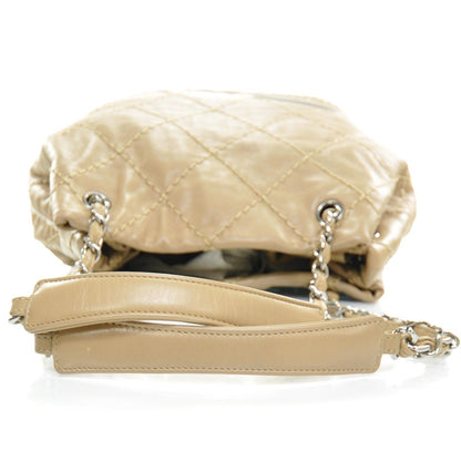 Chanel Lambskin Expandable Tote Beige 6 of 12