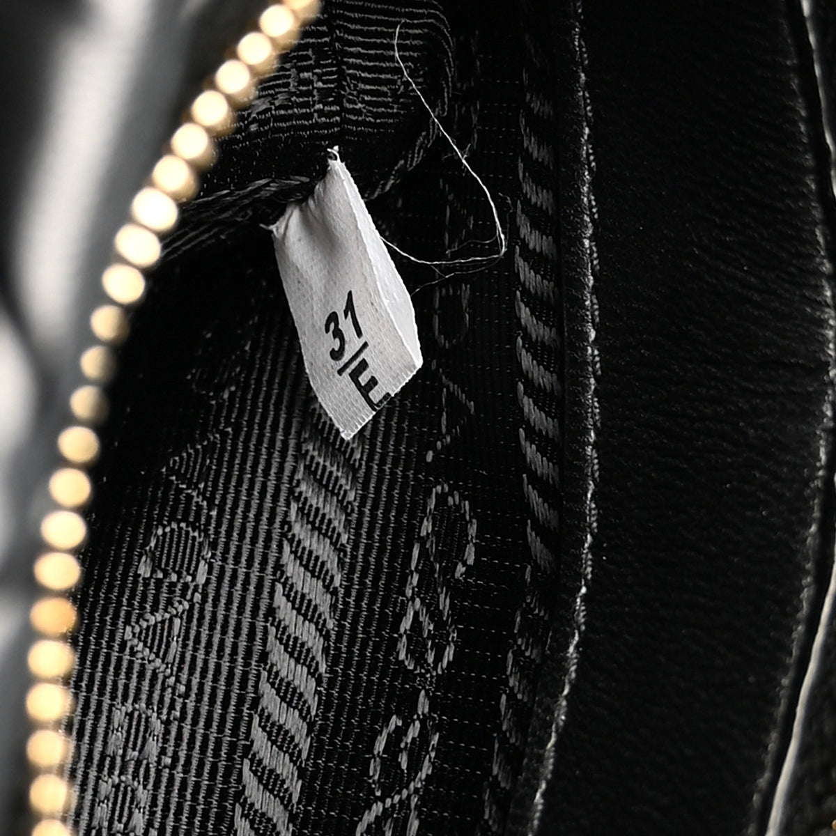 Prada Nappa Re-Nylon Triangle Quilted Patchwork System Flap Shoulder Bag Black 7 of 10