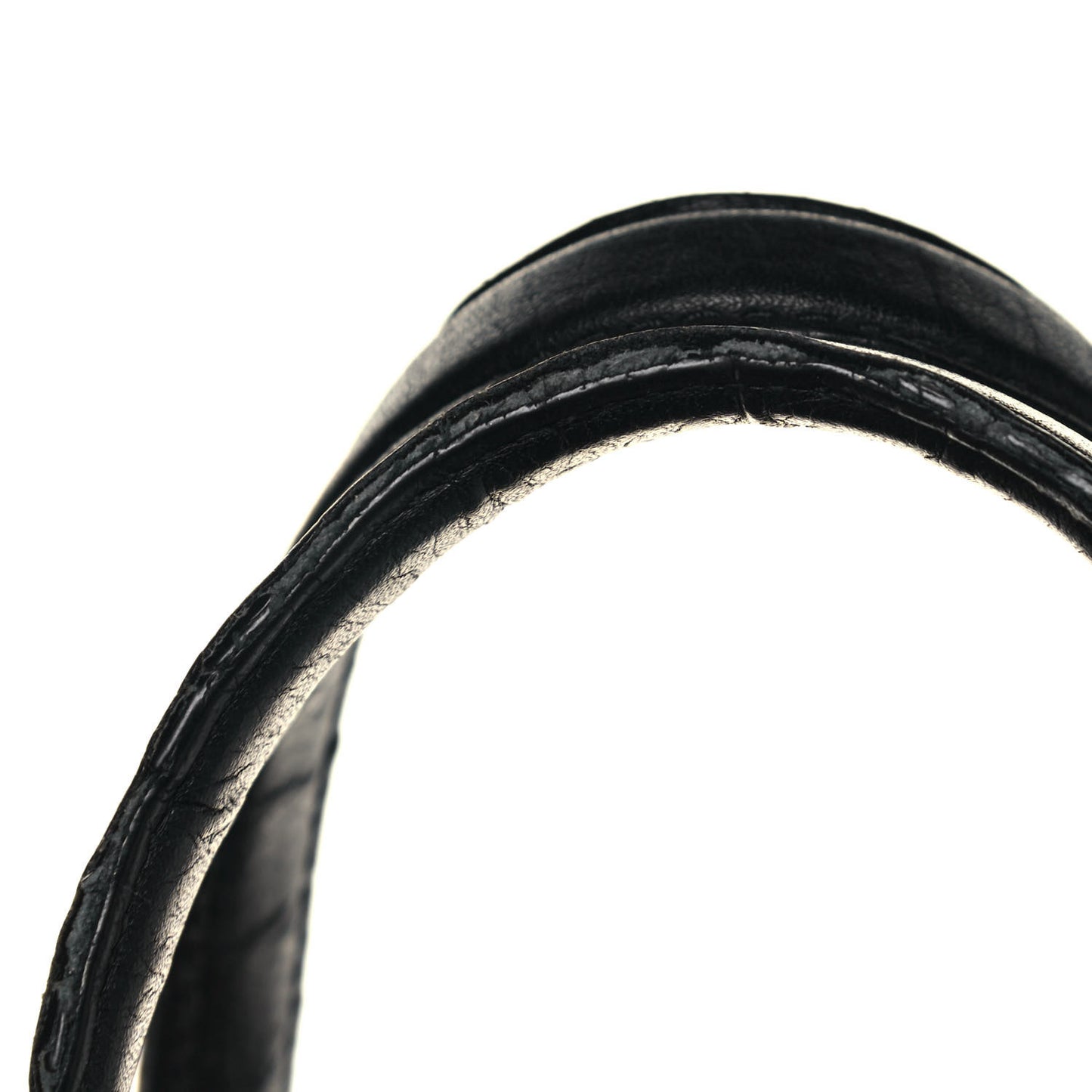 Pebbled Calfskin Medium Soho Shoulder Bag Black