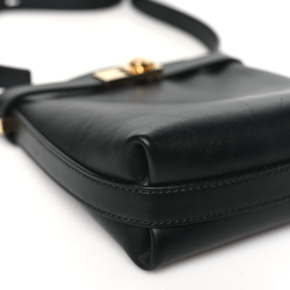 Salvatore Ferragamo Calfskin Hug Smartphone Holder Black Nylund Pink 9 of 11