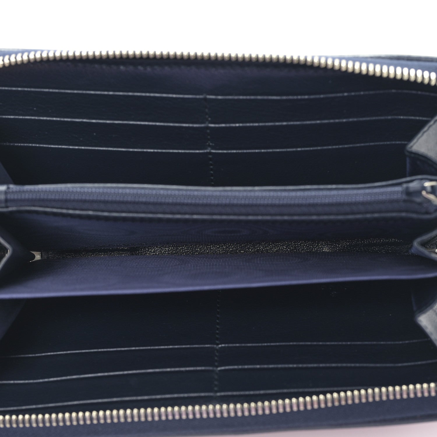 Gucci Monogram Multicolor Matelasse Diagonal GG Marmont Zip Around Wallet Pink Blue 5 of 10