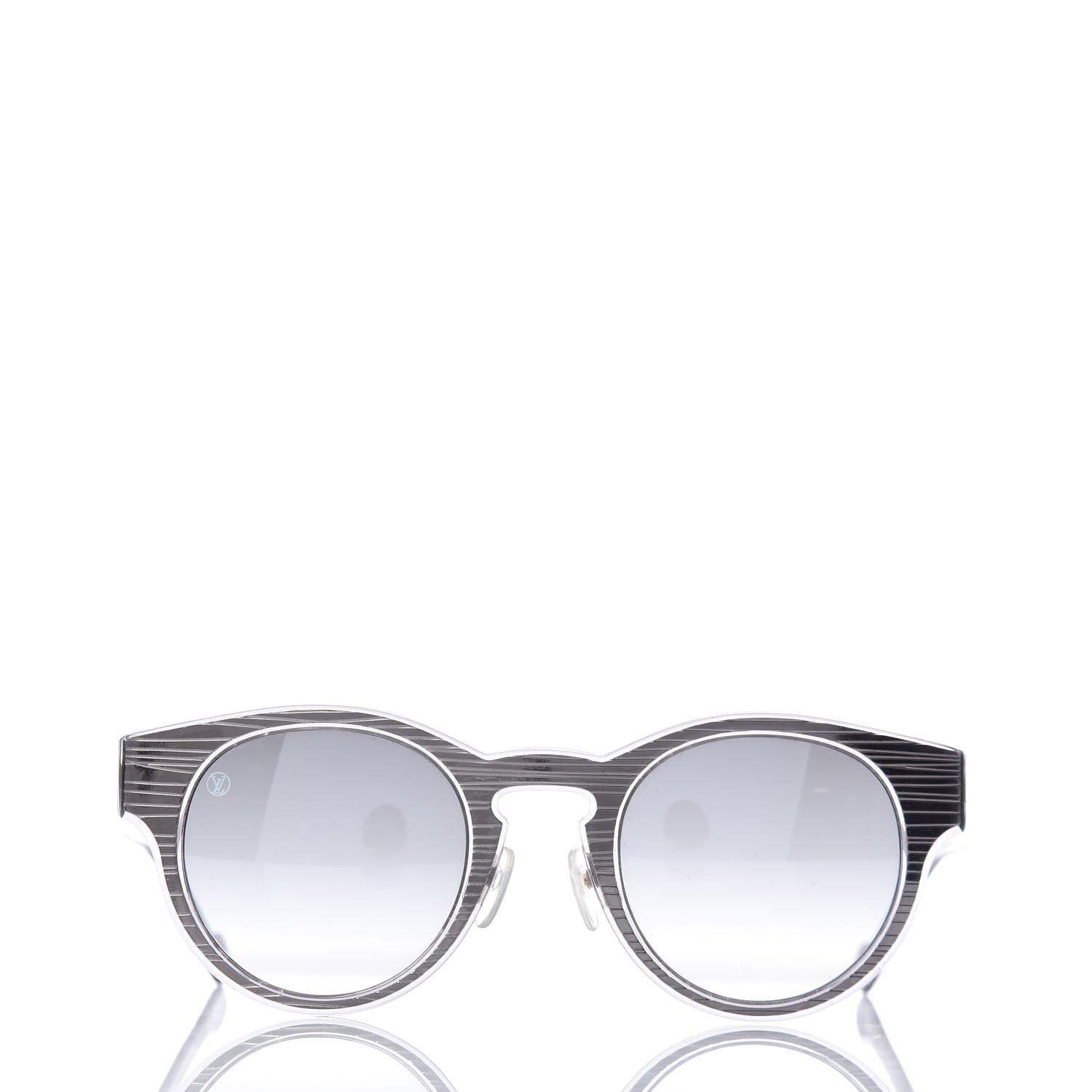 Louis Vuitton Epi Rosalie Sunglasses Z0864U Silver 2 of 8