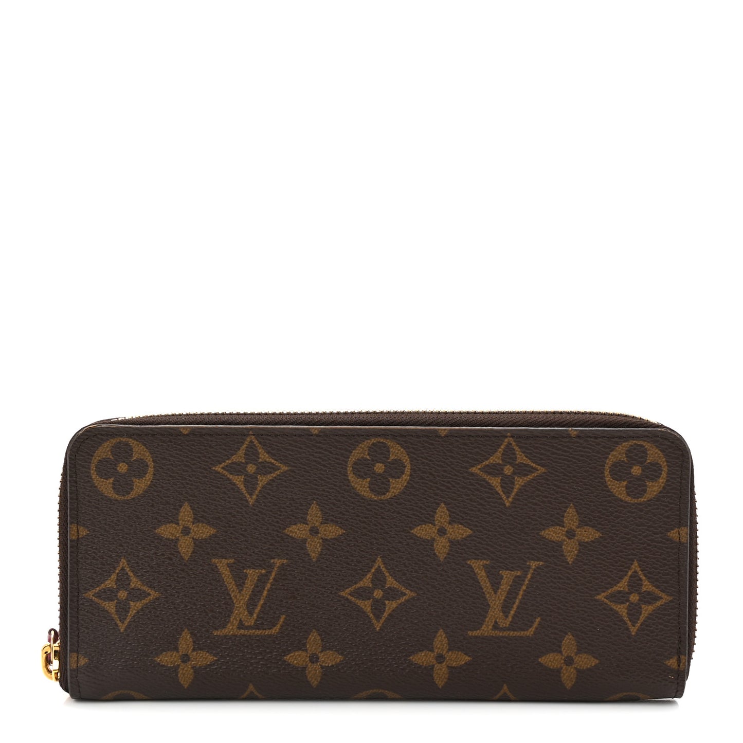 Monogram Clemence Wallet Fuchsia