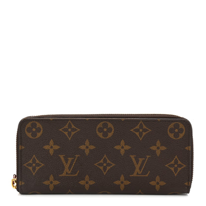 Louis Vuitton Monogram Clemence Wallet Fuchsia 1 of 7