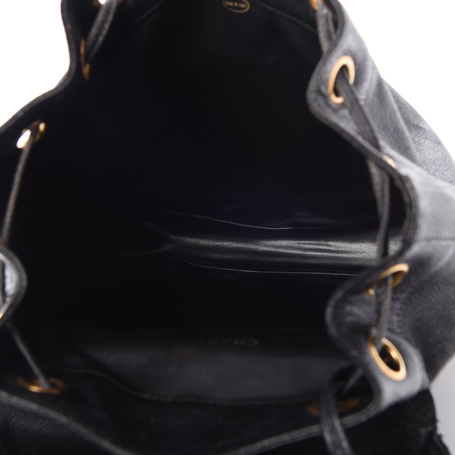 Chanel Caviar CC Backpack Black 6 of 13