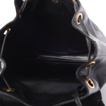 Chanel Caviar CC Backpack Black 6 of 13