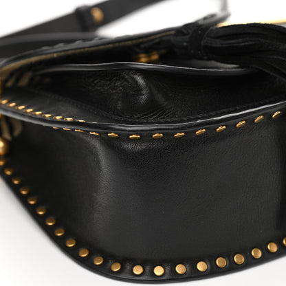 Chloe Calfskin Braided Mini Hudson Shoulder Bag Black 9 of 9